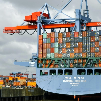Shipping containers overseas