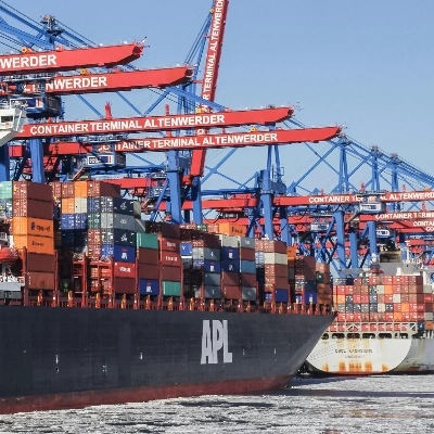 Shipping containers overseas