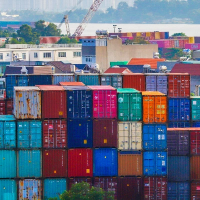 Shipping containers overseas