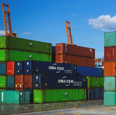 Shipping containers overseas